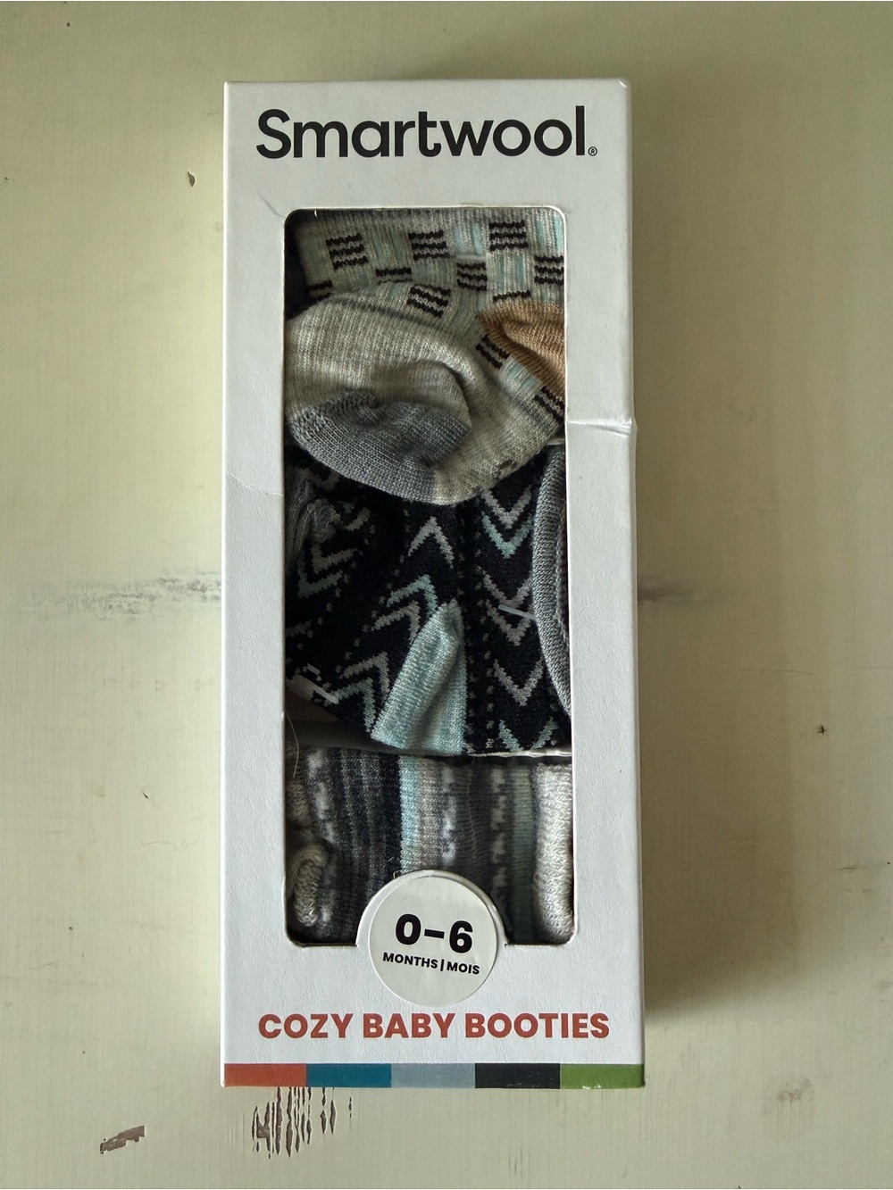 SmartWool Cozy Baby Booties • NWT • 0-6mo